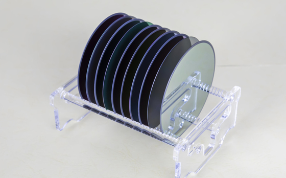 لایه لایه لایه نازک لیتیوم نیوبات 2 اینچ 3 اینچ 4 اینچ LNOI LiNbO3 بر روی بستر سیلیکونی