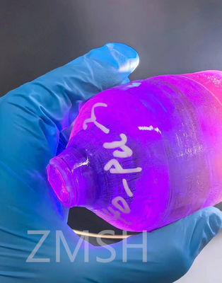 رنگ مصنوعی بنفش بنفش خام زعفران Al2O3 گوهر برای تزئین گوشواره گردنبند