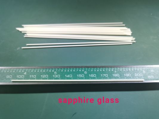 دیافراگم نازک فوق العاده خوب 1.0 mm 0.6 mm Al2o3 Ceramic Sapphire Glass Rod Stick lapped