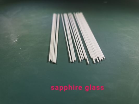 دیافراگم نازک فوق العاده خوب 1.0 mm 0.6 mm Al2o3 Ceramic Sapphire Glass Rod Stick lapped