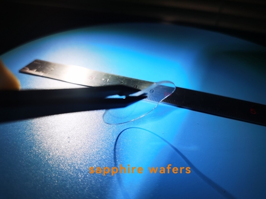 شیشه ای شیشه ای تک کریستالی یاقوت کبود مصنوعی DSP سفارشی