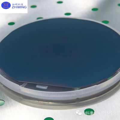 گالیوم نیترید روی سیلیکون وافر GaN-on-Si 2 اینچ 4 اینچ 6 اینچ 8 اینچ برای تکنولوژی CMOS