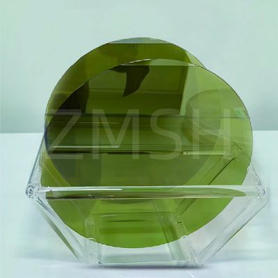 سی سی وفر 4H N نوع 8 اینچ درجه تولید درجه ساختگی سفارشی دو طرفه پولیش سیلیکون کربید وفر