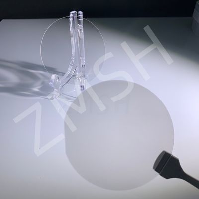سفیر وفر 4 اینچ DSP SSP 0001 C هواپیما پذیرای محور سفارشی Al2O3 مونو کریستال