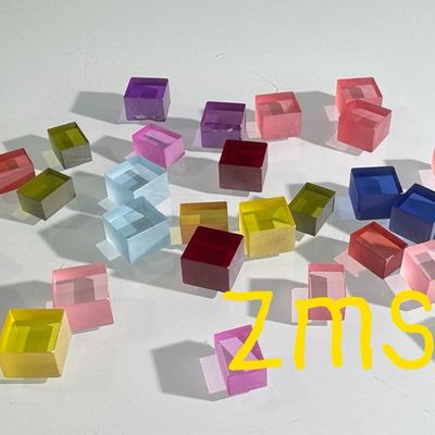 کشت مصنوعی رنگ زعفران AL2O3 روش سفارشی CZ Ruby Blue Padparadscha