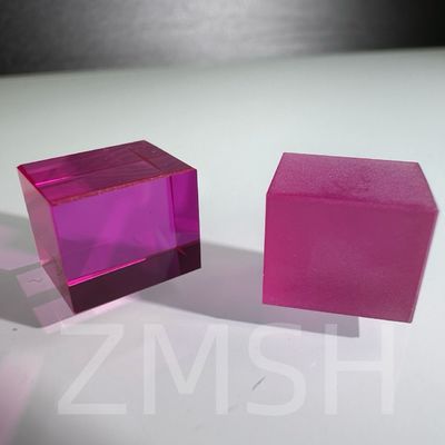 کشت مصنوعی رنگ زعفران AL2O3 روش سفارشی CZ Ruby Blue Padparadscha