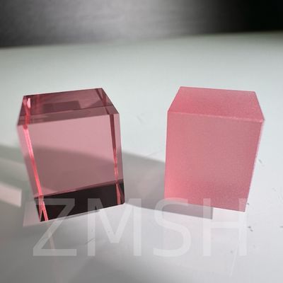 کشت مصنوعی رنگ زعفران AL2O3 روش سفارشی CZ Ruby Blue Padparadscha