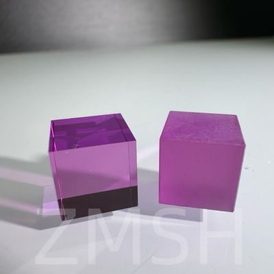 کشت مصنوعی رنگ زعفران AL2O3 روش سفارشی CZ Ruby Blue Padparadscha