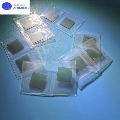 SIC Substrate Square 5×5 10×10 350um Off Axis: 2.0°-4.0° به سمت درجه تولید