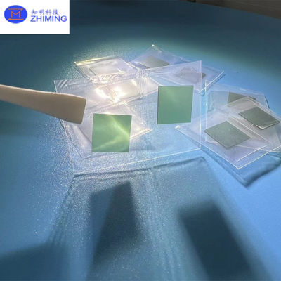 SIC Substrate Square 5×5 10×10 350um Off Axis: 2.0°-4.0° به سمت درجه تولید