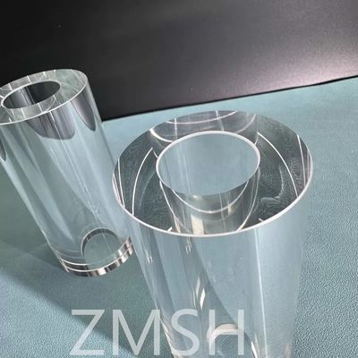 لوله سفیر OD50mm ID25.4mm طول 100mm AL2O3 C-Axis KY روش Mohs 9.0 سفارشی سازی