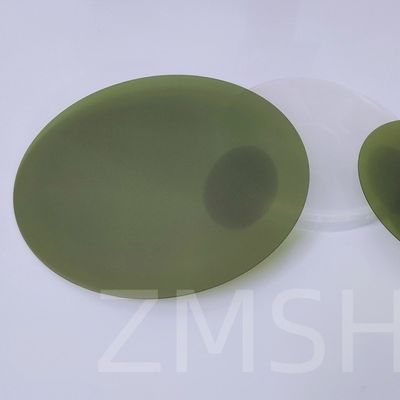 سیک تک کریستالی 6 اینچی هدایت کننده بر روی بستر کامپوزیت سیک پلی کریستال