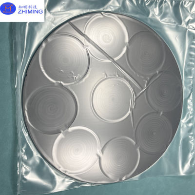 سینی سرامیکی کربید سیلیکون با پوشش CVD SiC اندازه سفارشی سینتر کردن با دمای بالا