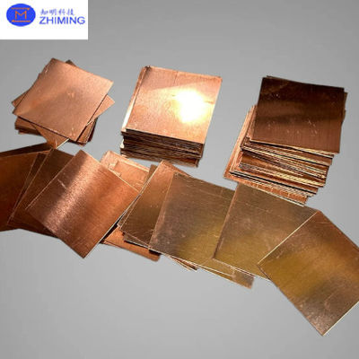 سوبسترات مس سوبسترات مس مکعب Cu Wafer / Substrate 100 110 111 Orientaiton SSP DSP طهارت 99.99٪