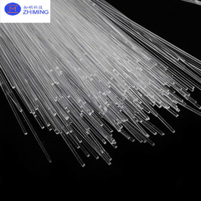 انتقال مواد گارنت آلومینیوم یتریوم YAG فیبر نوری > 80% 400-3000 Nm Dia 25-500um