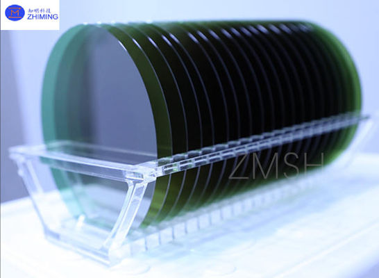 ضخامت 8 اینچ 4H-N SiC Wafer 500±25μm یا سفارشی شده N-Doped Dummy تولید درجه تحقیق