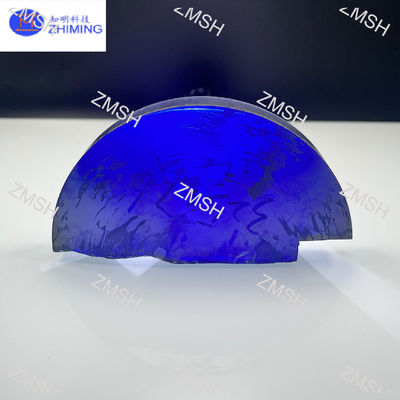 موسانایت سنگ قیمتی خام سنگ آبی سلطنتی مصنوعی SiC مونو کریستال سختی Mohs 9.25 مواد اولیه برای جواهرات