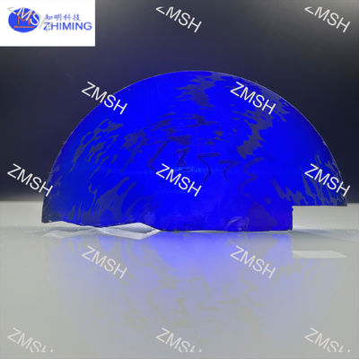 موسانایت سنگ قیمتی خام سنگ آبی سلطنتی مصنوعی SiC مونو کریستال سختی Mohs 9.25 مواد اولیه برای جواهرات