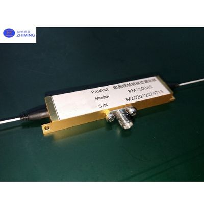 مدل سازی فاز 1000nm Vπ پایین، تحمل قدرت بالا، طراحی قطبی واحد برای سنجش فیبر و ارتباطات نوری