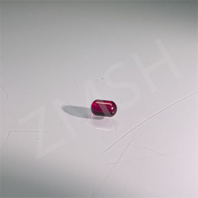 Cr Al2O3 Ruby Rod Sapphire Laser Single Crystal Optical Rod بسته ایمنی با اندازه سفارشی