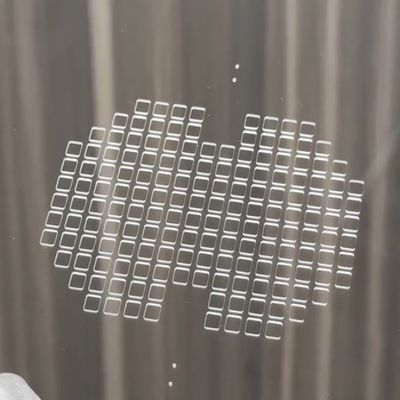نور سبز نانو ثانیه شیشه لیزر سوراخ کردن ماشین شیشه کوارتز سفیر BF33