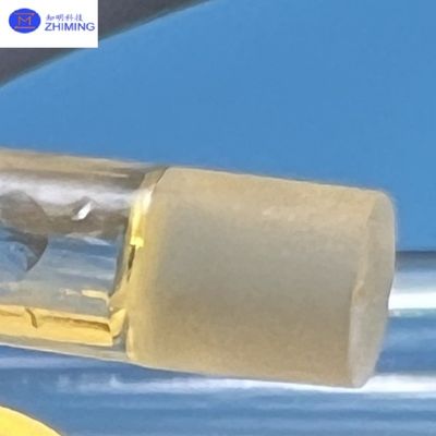 لوله سفیر مهر و موم شده آلومینیوم اکسید پولیش شده یک کریستال واحد مقاوم به خوردگی