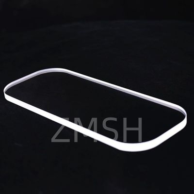 پوشش اندازه سفارشی پنجره شیشه ای کوارتز UV Fused Silica Optical Viewport در دسترس است