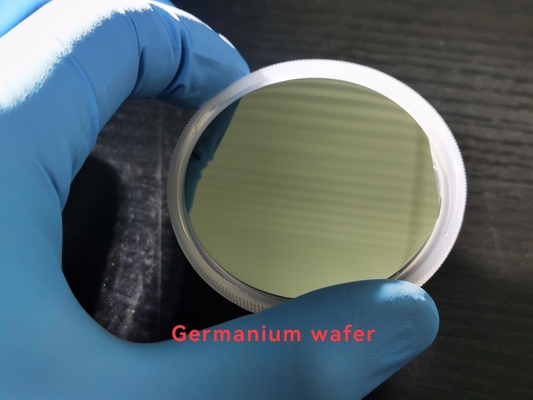 ویفرهای 2 اینچی 325um Ga-Doped Germanium Substrate Ge for Infrared