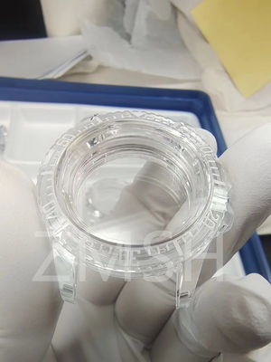 قیمت مناسب شفاف / آبی / سبز دور مربع بیضی سفیر ساعت کیس دوام مقاومت در برابر آب مقاومت در برابر شوک آنلاین