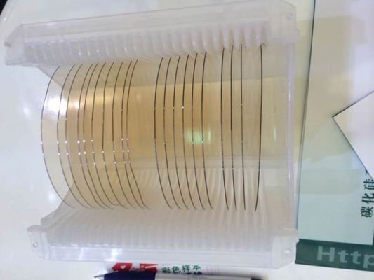 قیمت مناسب ویفر SIC درجه اول HPSI Dummy Prime Grade 6N Purity DSP Surface Undoped آنلاین