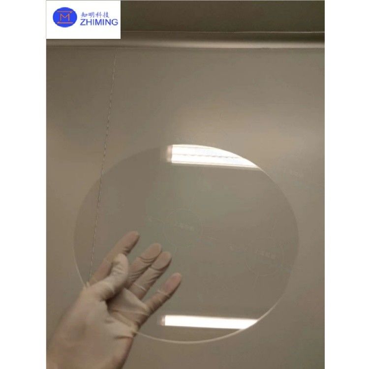 سیلیکون ذوب شده JGS1 JGS2 BF33 ضخامت 8 اینچ 12 اینچ 750um±25um Ra ≤ 0.5nm TTV ≤ 10um
