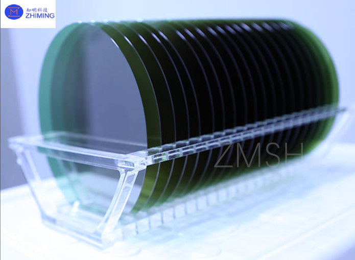 ضخامت 8 اینچ 4H-N SiC Wafer 500±25μm یا سفارشی شده N-Doped Dummy تولید درجه تحقیق
