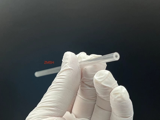 لوله یاقوت کبود صیقل داده شده نوری کوارتز ذوب شده سیلیکا / مقاومت سختی بالا راد K9