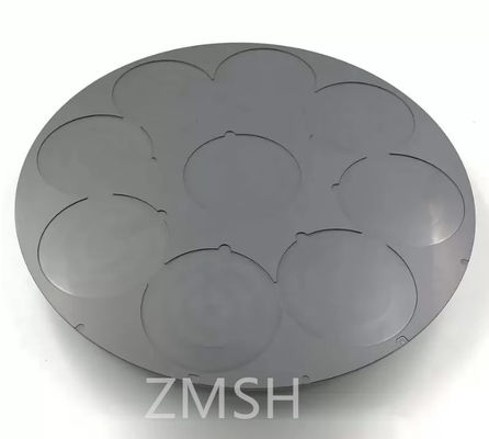 سیلیکون کربید سینی های سی سی وافرهای سینی سینی برای حکاکی ICP MOCVD Susceptor Wear Resistant
