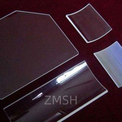 قیمت مناسب شیشه کوارتز پنجره های CNC ماشین آلات فلز سیلیکا غیر منظم برای سیستم های نوری و لیزر آنلاین