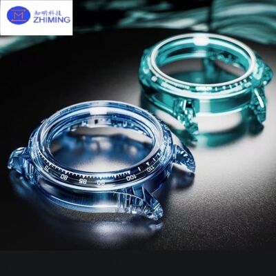قیمت مناسب موسانایت ساعت کیس سیلیکون کربید شفاف (SiC) ساعت لوکس آنلاین