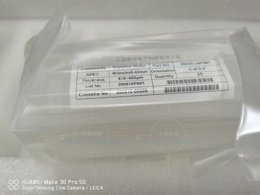 قیمت مناسب 430um Optical C Axis Substrate Grade Sapphire Wafer آنلاین