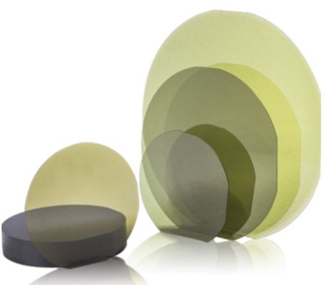 قیمت مناسب ویفر 100 mm SIC Epitaxial Silicon Carbide ویفر ضخامت 1 میلی متر برای رشد شمش آنلاین