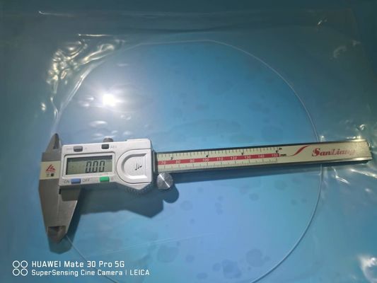 قیمت مناسب ویفرهای پنجره ای یاقوت کبود 12 اینچی 300 میلی متری صیقلی برای لنزهای نوری آنلاین