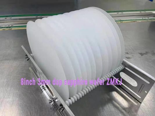 قیمت مناسب ویفرهای پنجره ای یاقوت کبود کریستال 8 اینچی DSP با ضخامت 3 میلی متر آنلاین