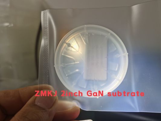 قیمت مناسب 4 اینچ درجه تحقیق 0.4mm Wafer GaN آزاد برای نیمه هادی آنلاین