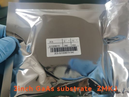 قیمت مناسب بستر نیمه هادی 4 اینچی N نوع 15 درجه Si Doped GaAs Wafer SSP آنلاین