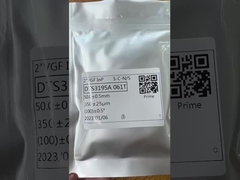 زیرلایه نیمه هادی ضخیم 350 um 2 اینچ تک کریستال InP