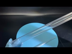 لوله شیشه ای یاقوت کبود لوله لنز سیلندر / میله با دمای بالا