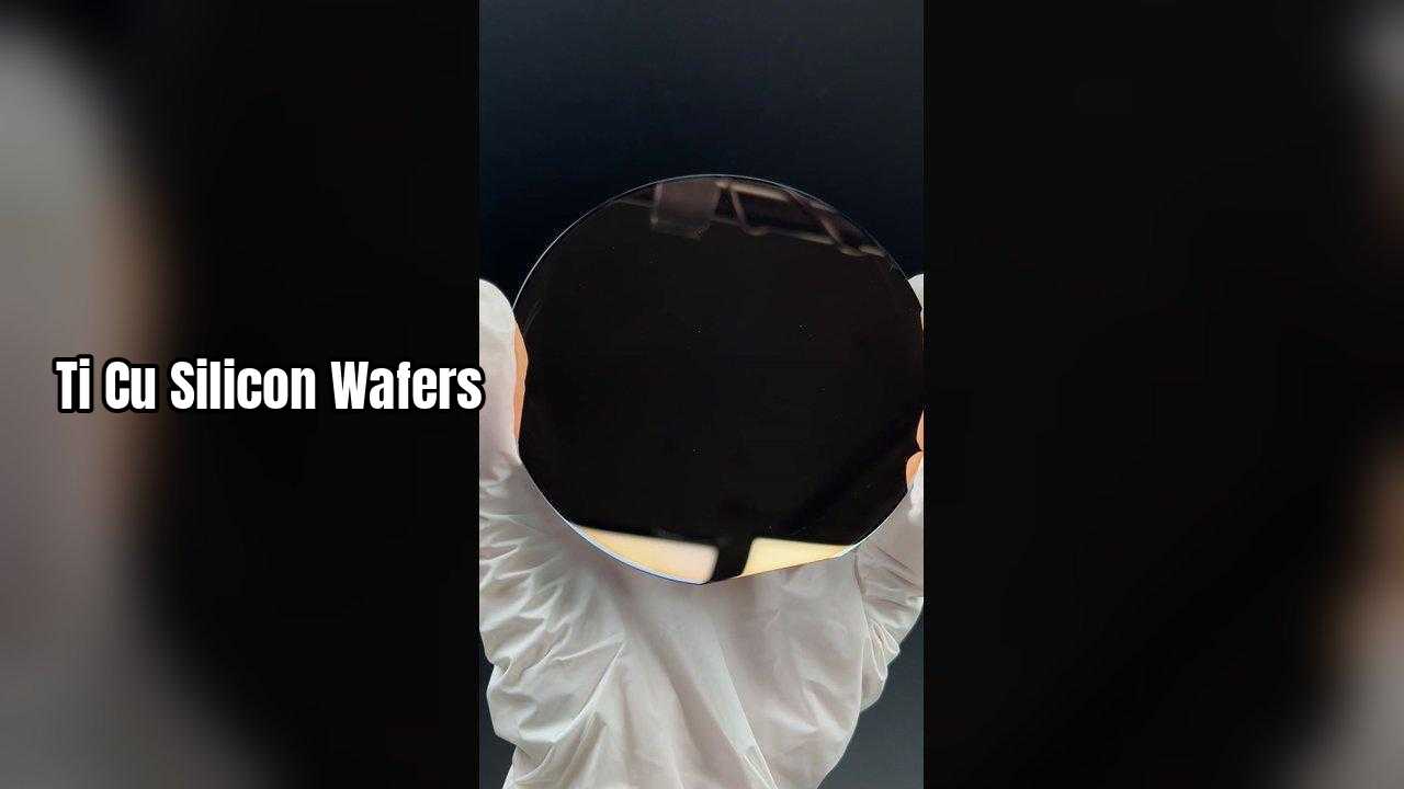 Ti Cu Silicon Wafers Enhanced Conductivity